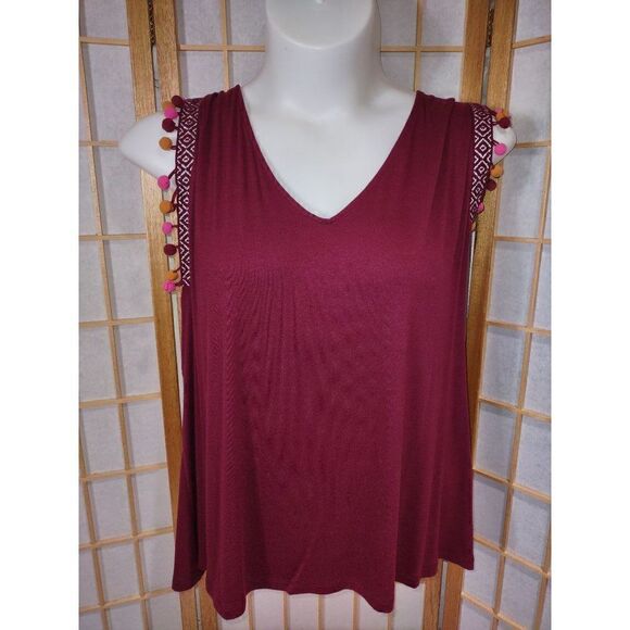 A New Day 4X PomPom Blouse - Picture 6 of 10